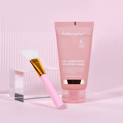 Máscara de Colágeno con Brocha – Rejuvenece, Hidrata y Luminiza tu Piel