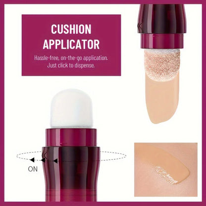 Corrector Líquido con Cabezal de Esponja USHAS  Cobertura Total para Ojeras, Manchas y Acné